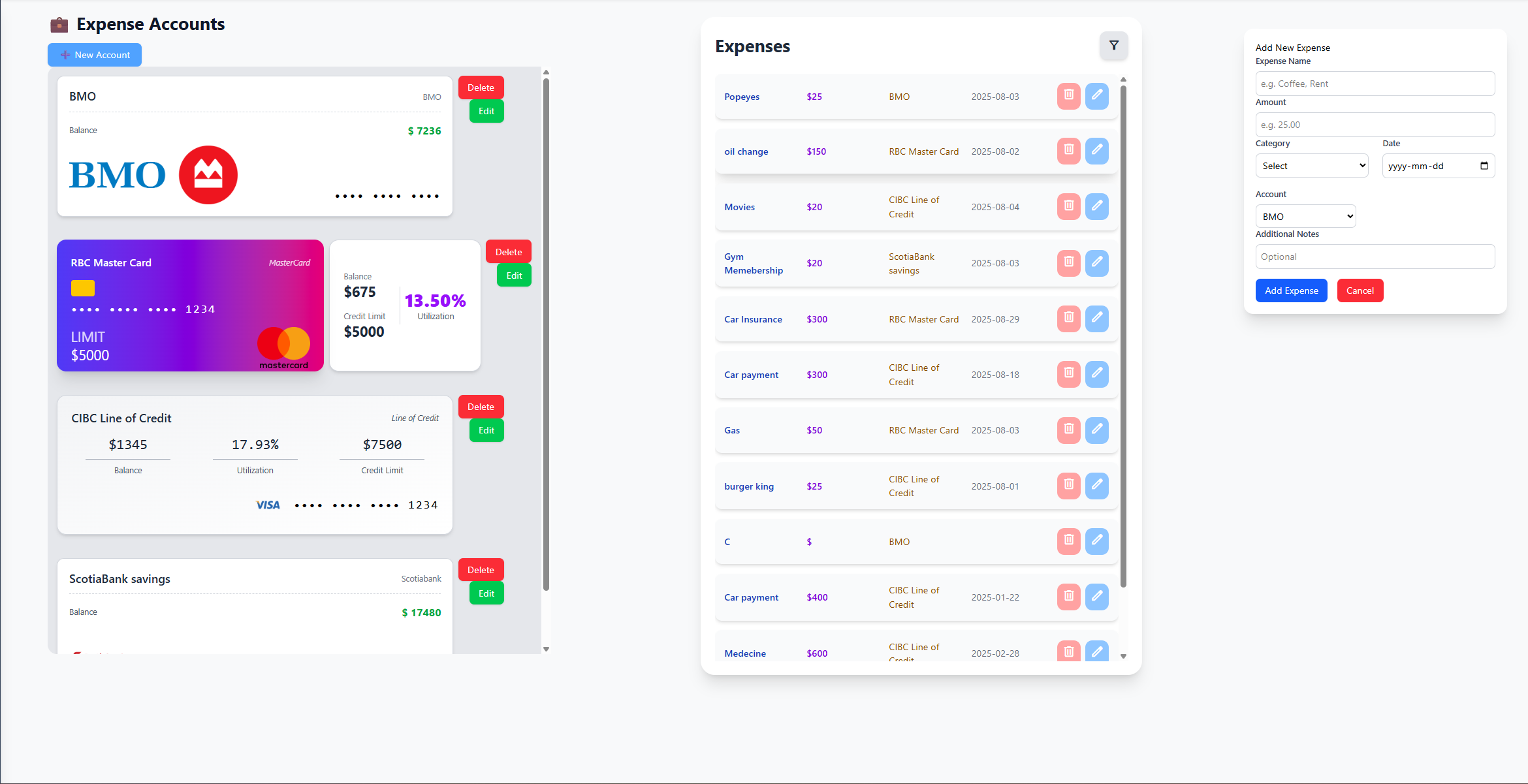 Smart Expense Tracker