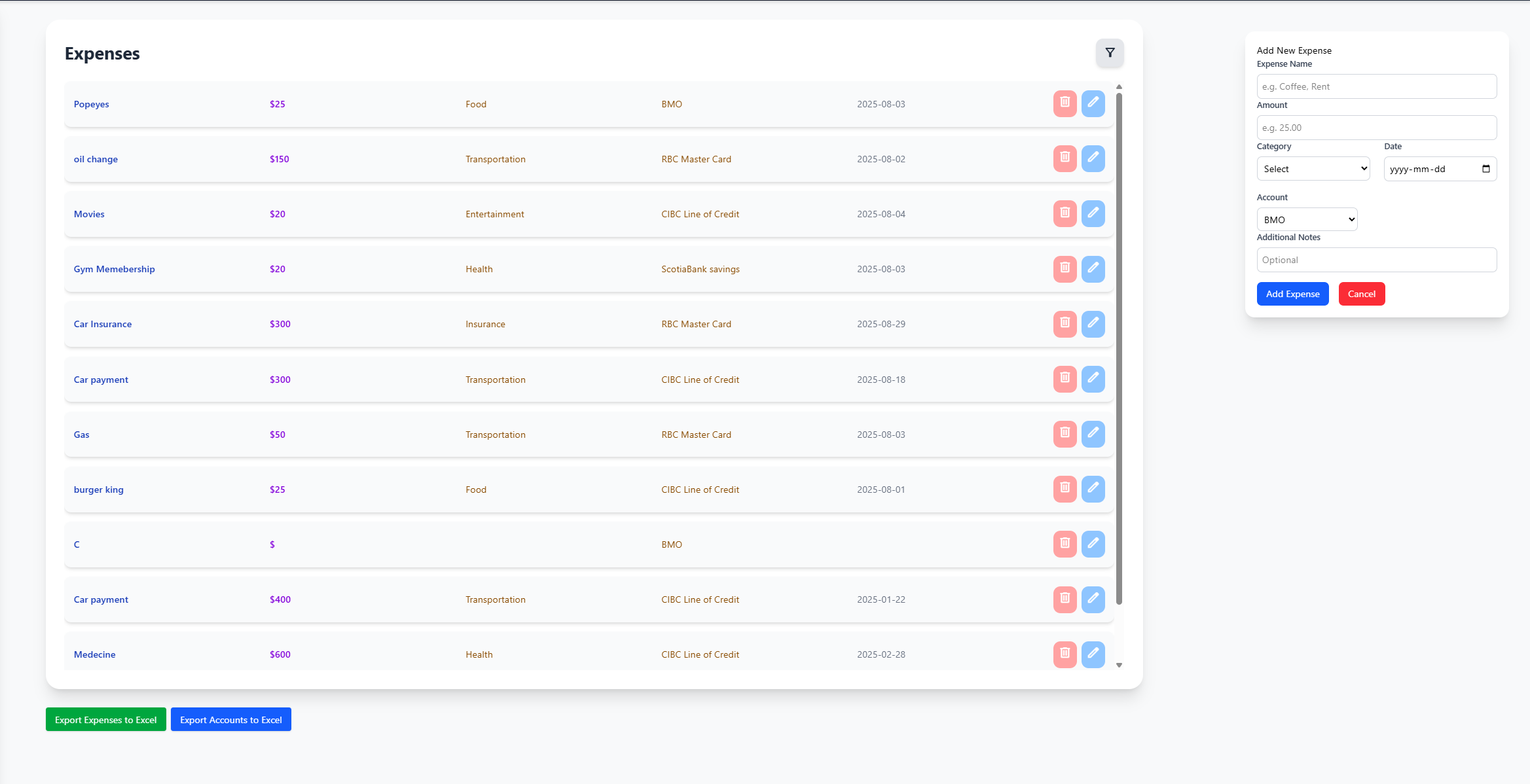 Expense Tracker App screenshot 4